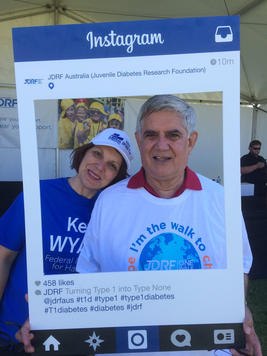 Ken Wyatt (@kenwyattam) on Twitter photo Having a great time @JDRFaus walk for#T1D in Perth with <a href="/robpalmerdiy/">Robert Palmer</a> - for a world without Type 1 Diabetes #JDRFONEWALK #fdrf #type1 Having a great time @JDRFaus walk for#T1D in Perth with <a href="/robpalmerdiy/">Robert Palmer</a> - for a world without Type 1 Diabetes #JDRFONEWALK #fdrf #type1
