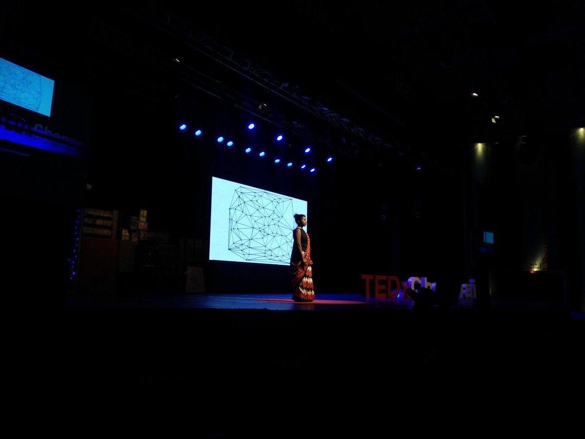 InfosysCareers's tweet photo. Our next speaker is designer Deepti Zachariah. #ErasingTheBox #TEDxChennai #TEDxwithINFY https://t.co/5pLvLRRcX3