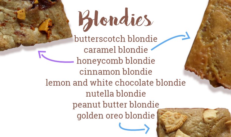 ClaresSquares's tweet photo. Blondies are just as yummy as brownies, but without the chocolate, have you tried any? https://t.co/pcPedYrL8U https://t.co/7CdaYEZrdB