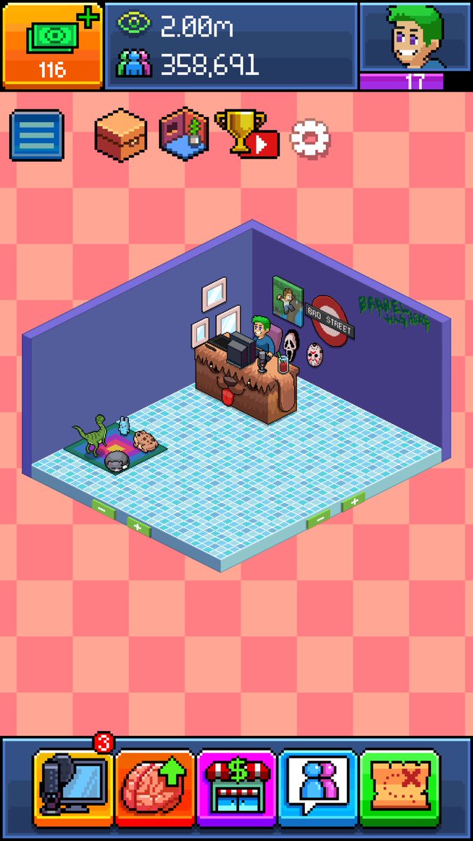 omer2246's tweet photo. Selling this tuber simulator account for 10-15$ DM me https://t.co/wNM1smEwjX