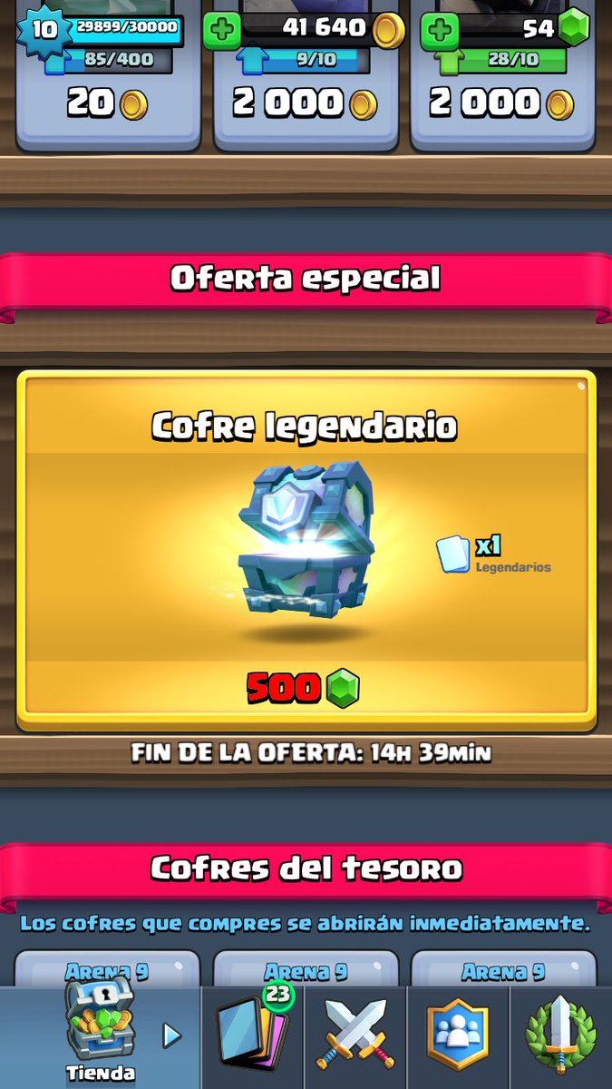 AnikiloGamer's tweet photo. Buenos días claneros‼️ Puede que hoy abra haya un COFRE LEGENDARIA en el EPIC DIRECTO de A por las 4000 Copas🏆‼️🔁RT🔁 y gooooo https://t.co/yyvKC4fVJo