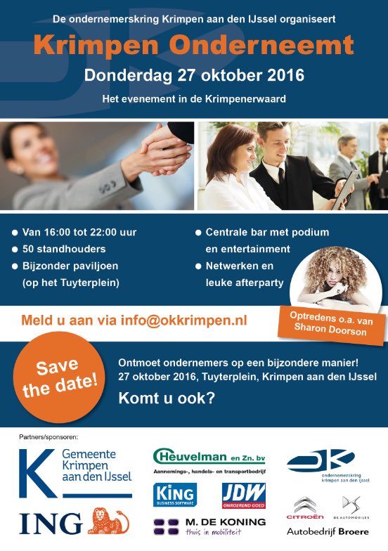 RJBoonProject's tweet photo. Donderdag 27 oktober zijn wij aanwezig bij "Krimpen onderneemt" We hebben een leuke beursaanbieding. Alle ondernemers zijn welkom. https://t.co/hpFKylDhrh