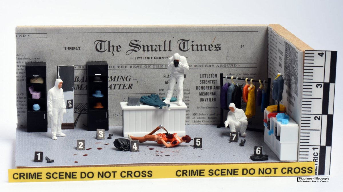 tassie1974's tweet photo. ยฉFigurines-Littlepeople #diorama #forensic #csi #murder #crimescene #bloodpattern #blood #forensicscience #forense #forensics #cool #tiny https://t.co/Z4NwWxRLF8