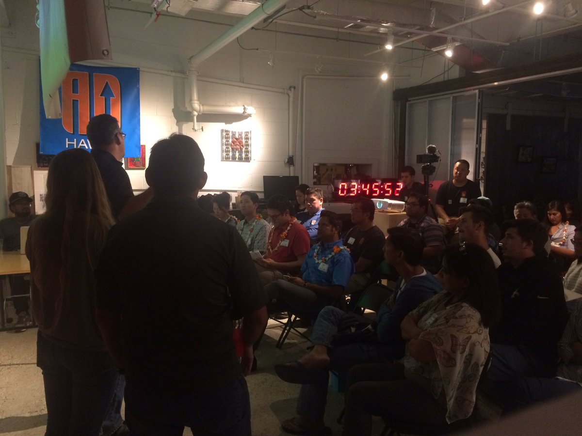 ADUPHawaii's tweet photo. Our first team presentation sharing their plan for @WFHawaii! https://t.co/TARGPFBvf4
