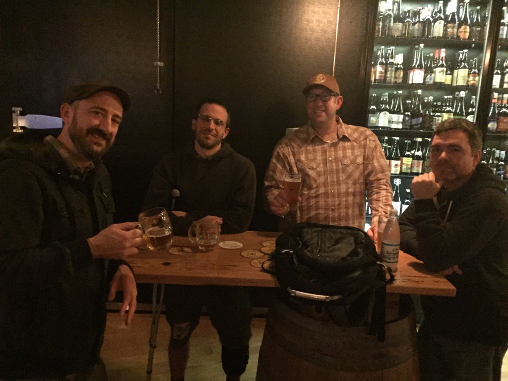BREWPUBLIC's tweet photo. Hanging out at @the_upper_lip @BaileysTaproom #craftbeer #killerbeerfest #kbw16 https://t.co/r19ThEnl61