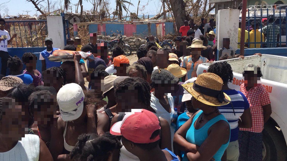 TriomiMedical's tweet photo. Efforts last week revolved around #LesCayes, distributed enough purification for 40,000 gallons of water + 200lbs of additional aid supplies https://t.co/FWZnMinNVD