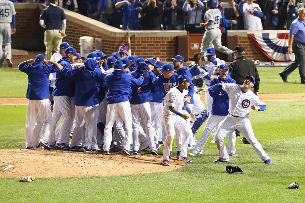 Cubs's tweet photo. We're not done yet. #FlyTheW https://t.co/HWqLNpKY2n