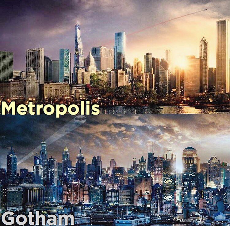 Would you live in Metropolis or Gotham ?