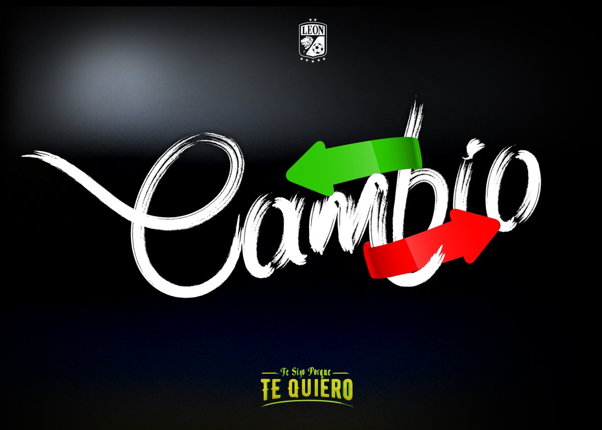 clubleonfc's tweet photo. #LEOvsMOR | @LIGABancomerMX
68' Cambio de León: Sale Germán Cano, entra Andrés Andrade.
#DaleConGarra #TeSigoPorqueTeQuiero https://t.co/tnIuPzjqon