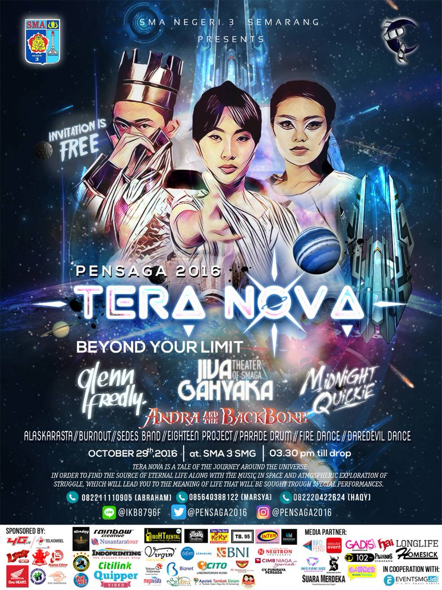 Pensaga 2016 | 29 Oktober 2016 At SMAN 3 Semarang | More Info: <a href="/pensaga2016/">PENSAGA 2016</a> / goo.gl/22ANKl