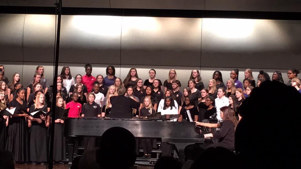 Cougar_MS's tweet photo. Middle School Honors Chorus competed yesterday #everythingstartsatthecreek https://t.co/7MKZ8Ecz5e