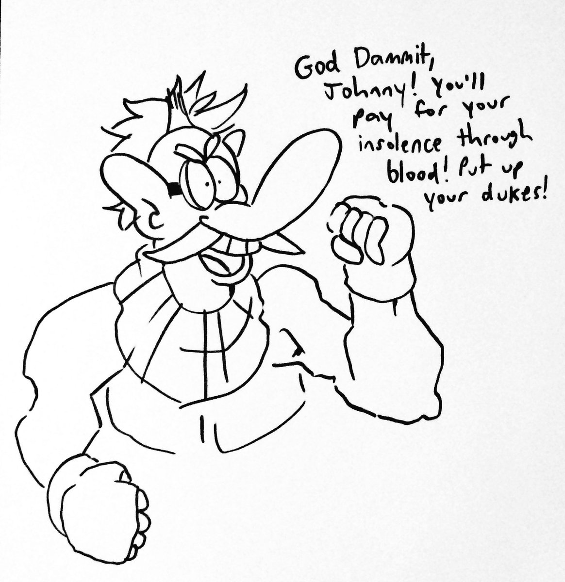 Gron_Helspawn's tweet image. I've never watched JJBA but I imagine it goes something like this