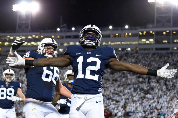 What an upset!

18-point underdog Penn State stuns No. 2 Ohio State 24-21 as the Buckeyes fall from the ranks of the unbeaten.