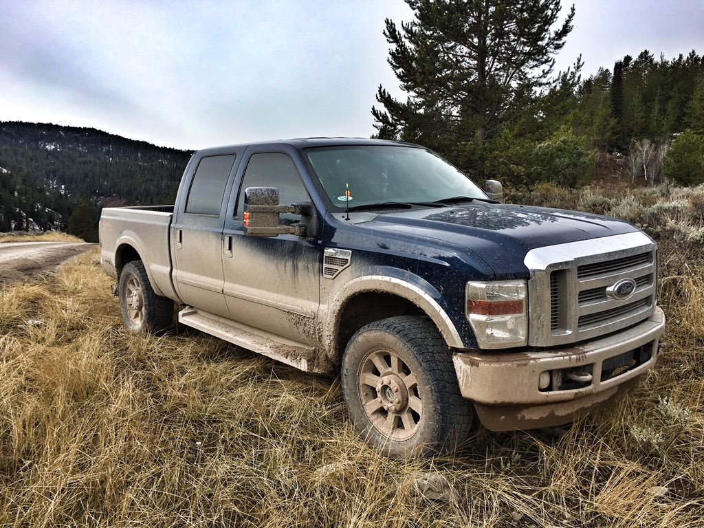 theadambrister's tweet image. Any volunteers to come wash Ol&apos; Blue? 😁 #mudonthetires #andeverywhereelse