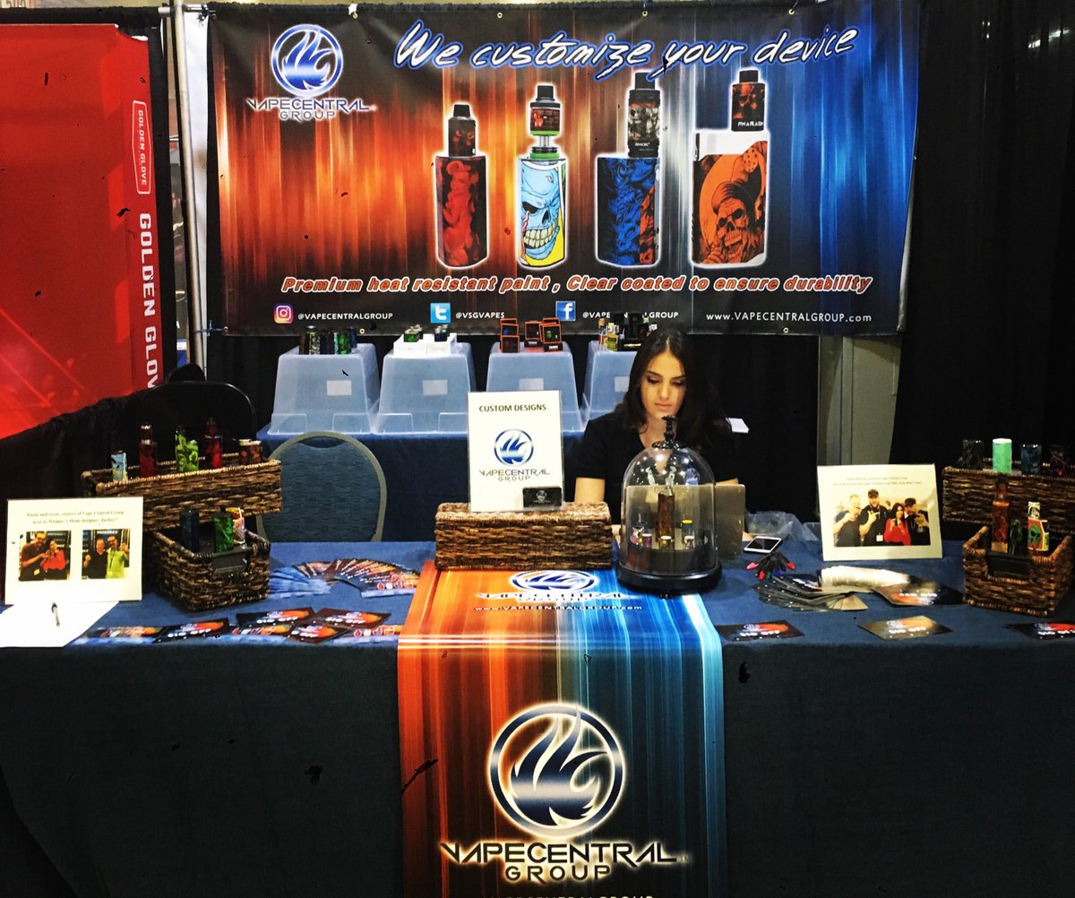 VCGVapes's tweet photo. Visit us at the World Series of Vaping, we will be selling lots of CUSTOMS on the spot #vape #vapemiami #vapeconvention #diamondvapor #wsov https://t.co/JQkRDmUmWa