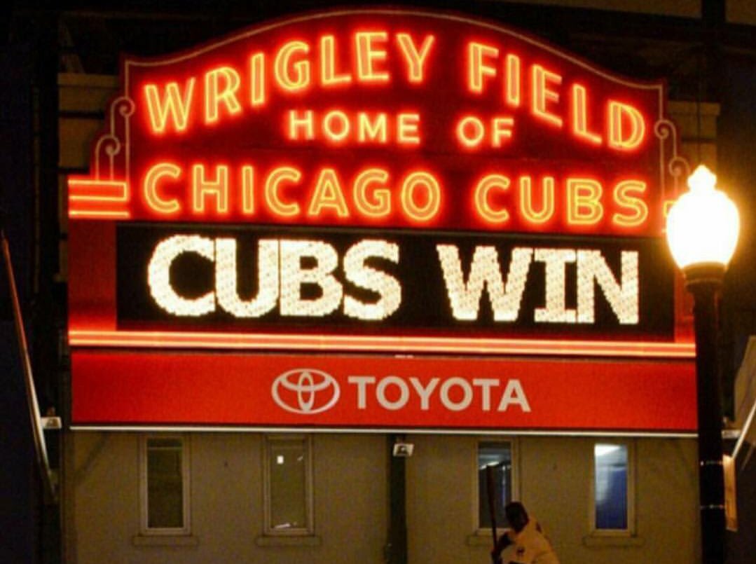 sarahpacilio's tweet photo. #CubsWin they're headed to #WorldSeries! It's been #71yrs #Congratulations #ChicagoCubs! https://t.co/phO5H63q8x