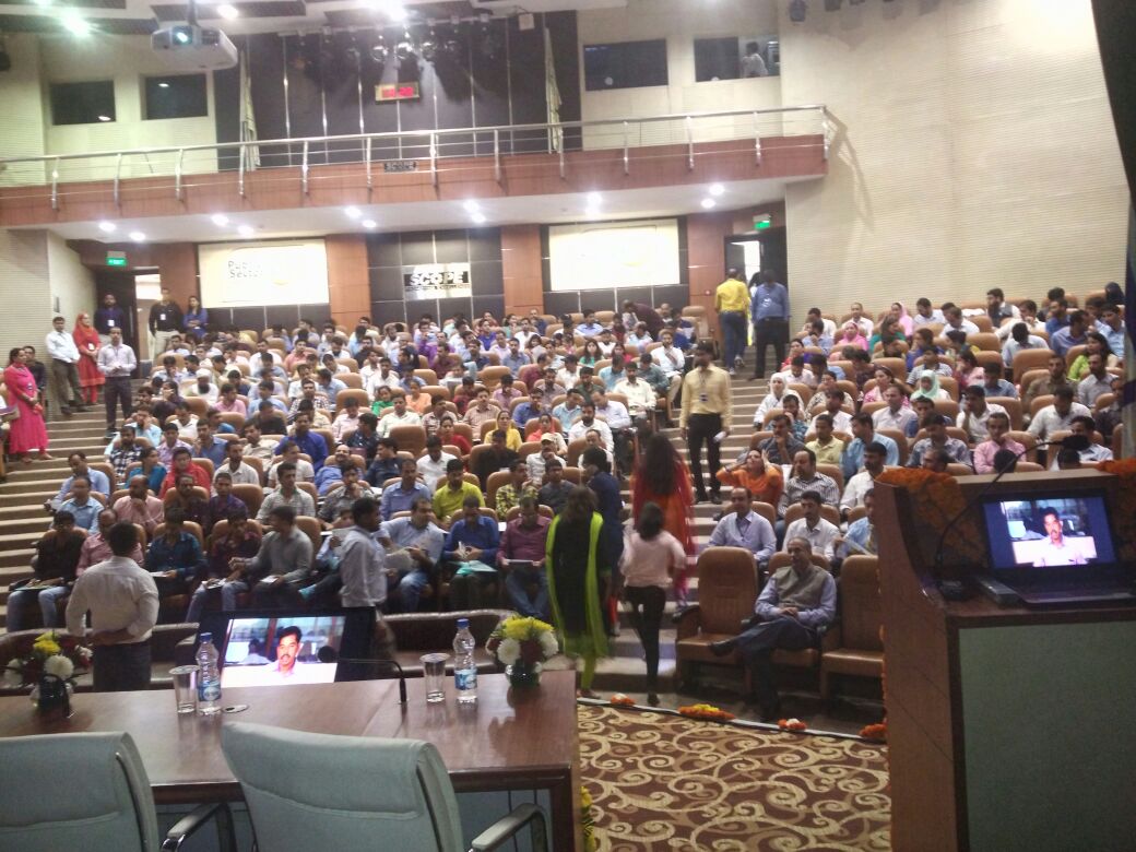 CSCegov_'s tweet photo. A full house for J&K VLE Conference today at Scope Complex. #DigitalSewa https://t.co/M1bQMJsbh3
