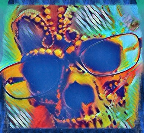 LisaDMeyer's tweet photo. I #Deadheaded my #skull . #photoshop + #midnight = this . https://t.co/wiahlCUAoq