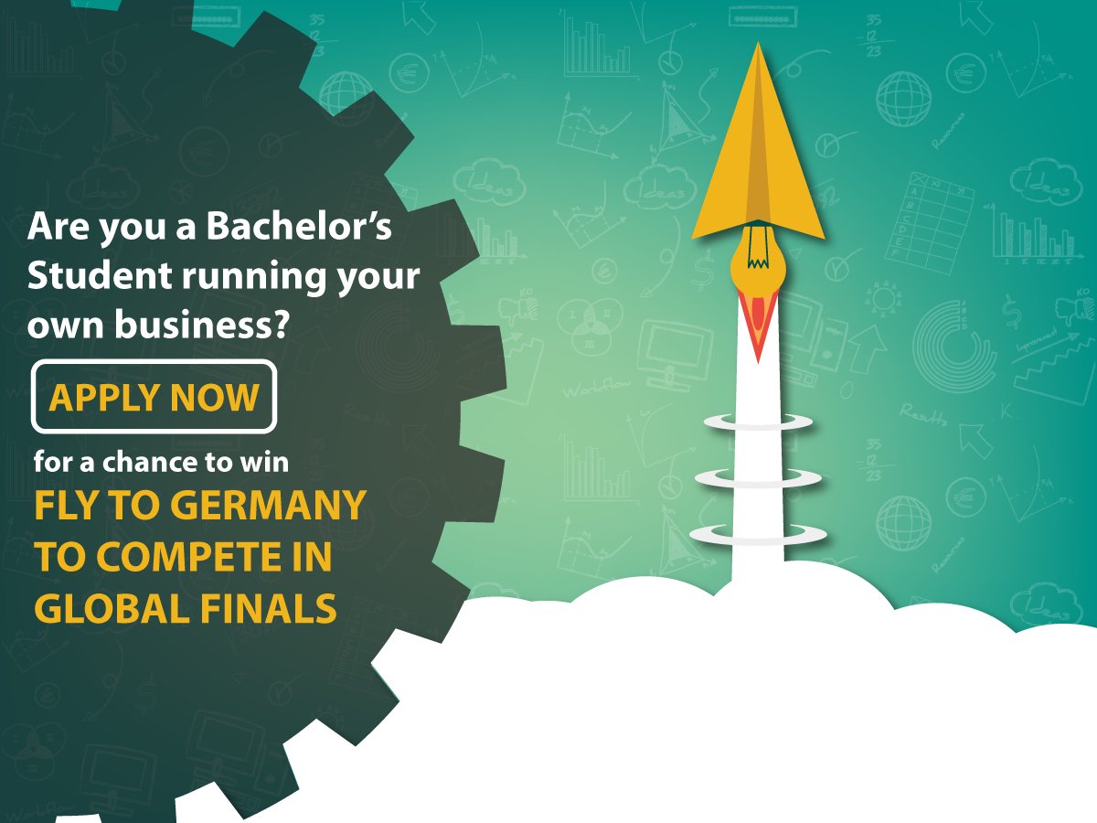 GSEANepal's tweet photo. Apply Now, for a chance to WIN Rs. 50,000, visit Germany for Global Finals, and WIN up to $40,000!
Deadline: 15 Nov.
https://t.co/p8hRHmJl2C https://t.co/HncDwsuYVK