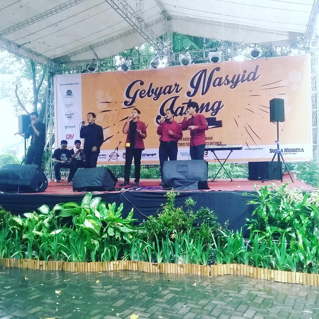 Gebyar Nasyid Jateng @ TBRS Semarang 23 Okt 2016