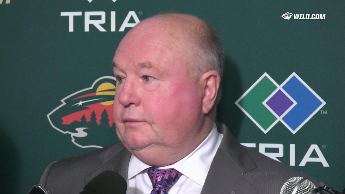 🎥 Bruce Boudreau spoke to media following #mnwild's game in New Jersey → ow.ly/TV1H305rkQe https://t.co/q4nY31QrUh