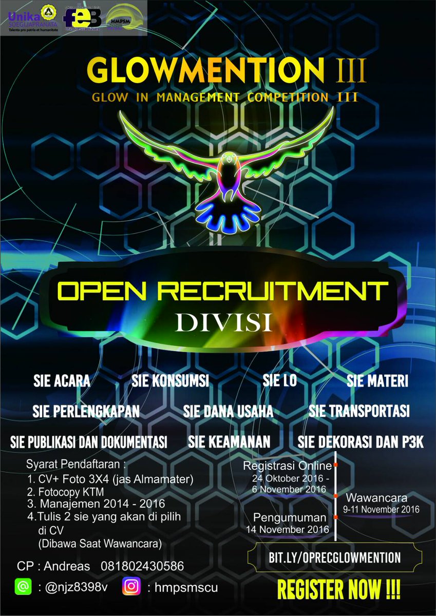 HMPSM Unika Soepra (@hmpsmscu) on Twitter photo 