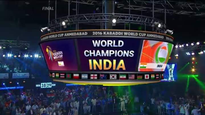 ashwanbhalla's tweet photo. Congratulations Team India for winning #kabaddiworldcup2016 #Kabaddi https://t.co/9wuuqo8Mg6
