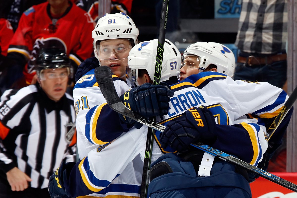 FINAL: @StLouisBlues (6) - @NHLFlames (4) Recap: atnhl.com/2eu4cZT #STLvsCGY https://t.co/kXGM5ylVSJ