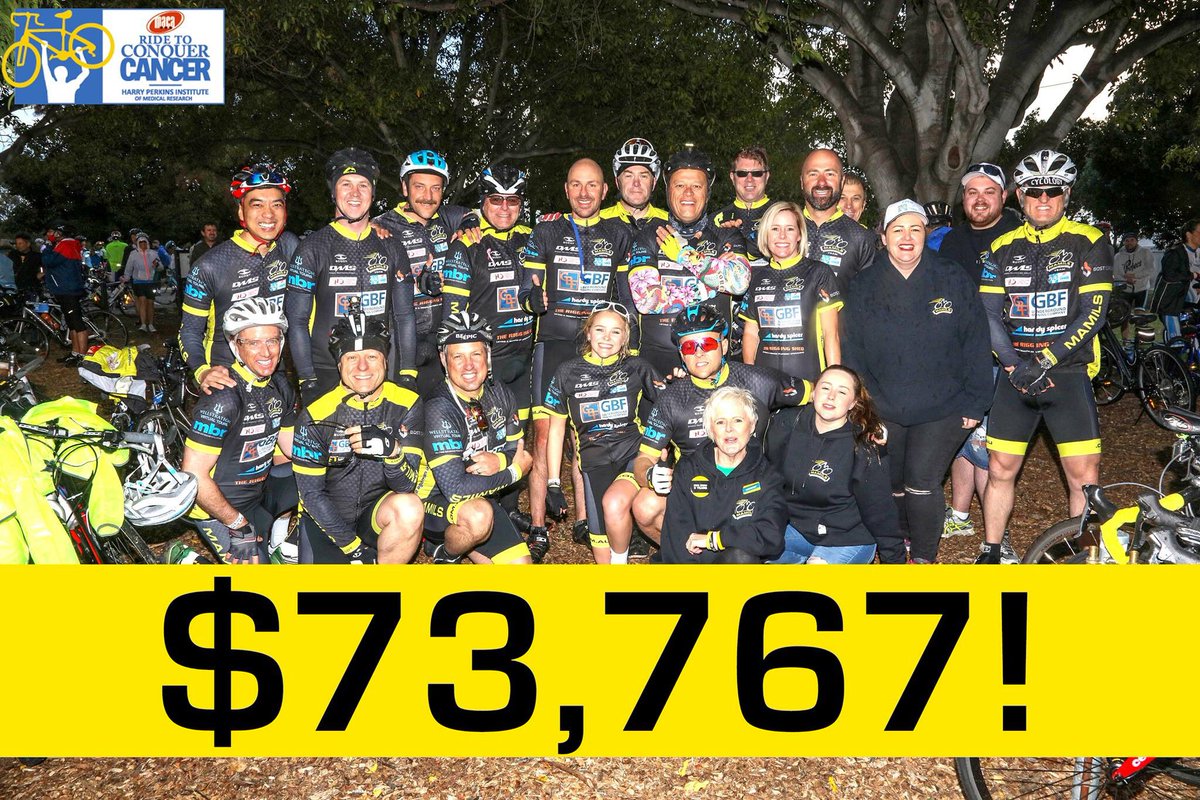 Mamils_cc's tweet photo. #MAMILS cycle 200km and raise $73k for 2016 @PerthRide to help fight #cancer https://t.co/oV9vkQ1fB5
