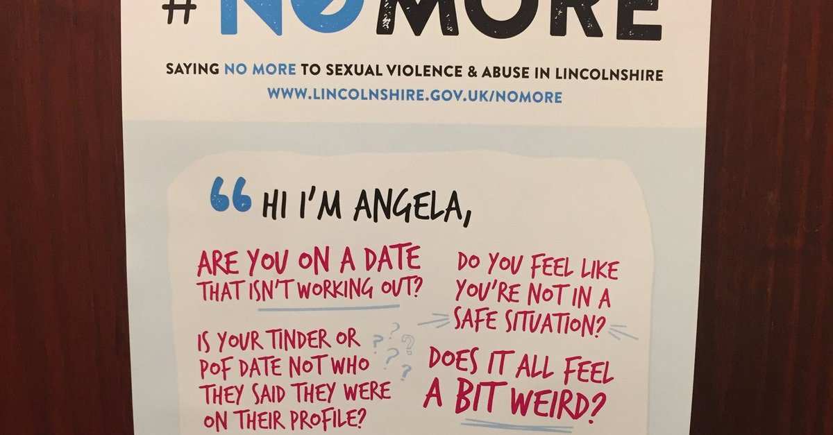 Poster in women's bathroom in bar goes viral – for all the right reasons #askforangela you.co.za/news/poster-in…