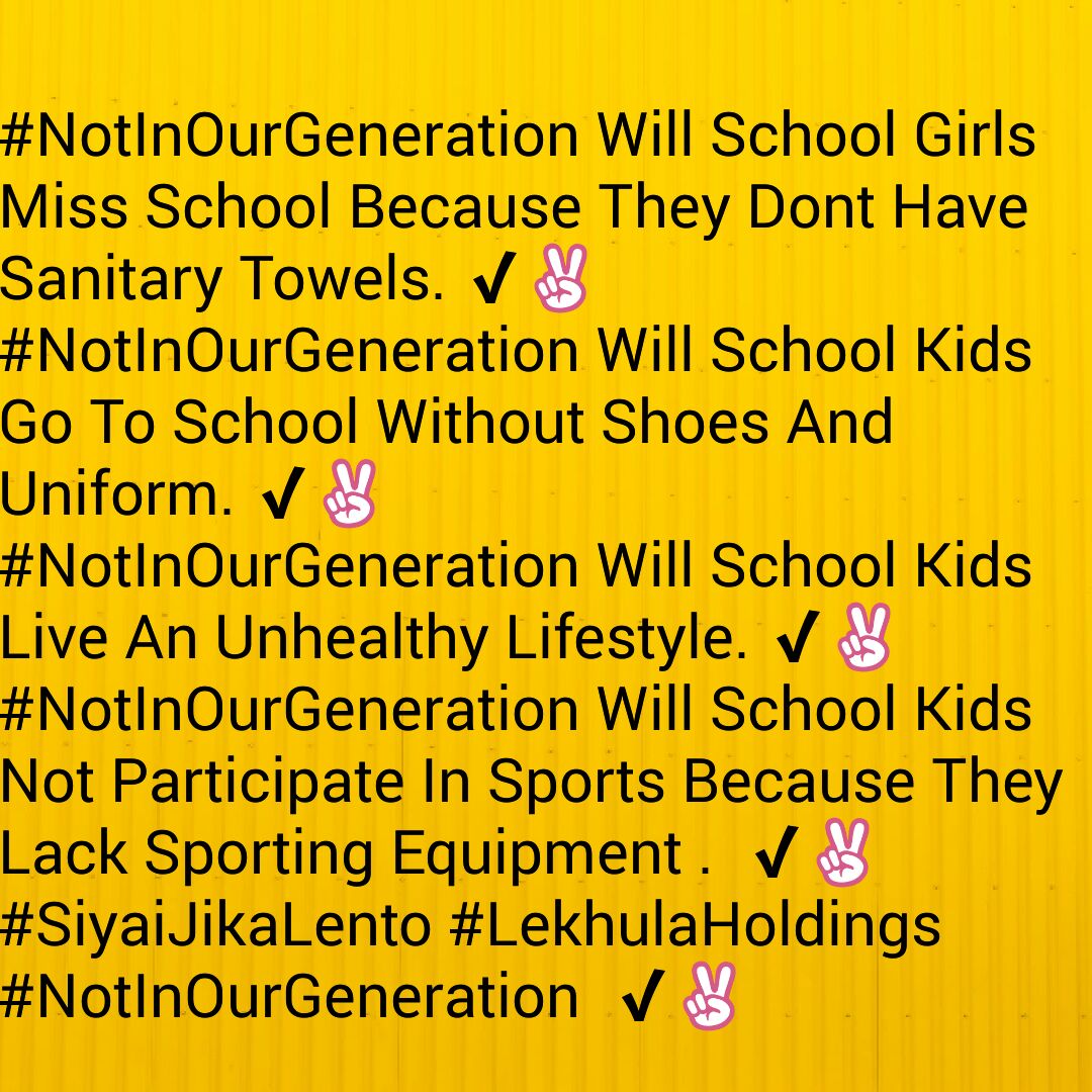 zamalekhula's tweet photo. Wise are those who learn that the bottom line doesn't always have to be their top priority. #NotInOurGeneration 
#LekhulaHoldings @LekhulaH https://t.co/13HpzU9Wtr