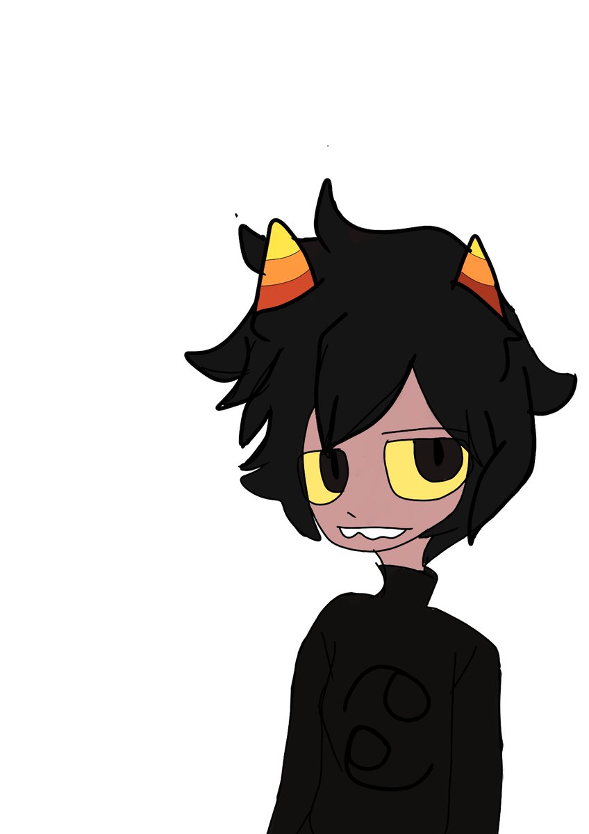 so i drew this karkat.....yeeeeeeahhhhhhhh