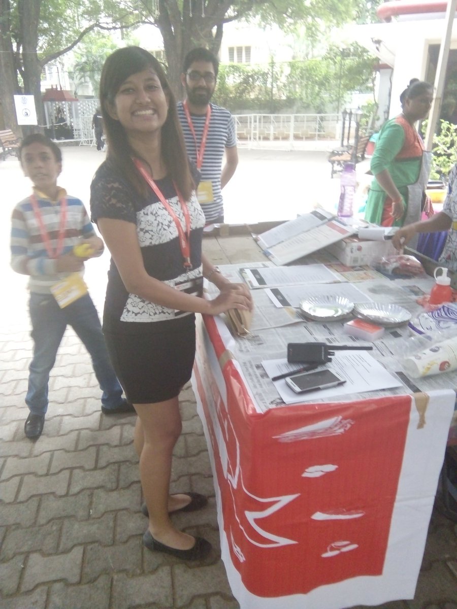 VerseEveryDay's tweet photo. Time to relax, take a break as  @trisha_united24 is doing, before the lunch crowd hits the stalls... @TEDxChennai  #ErasingTheBox https://t.co/K9C16alu1t