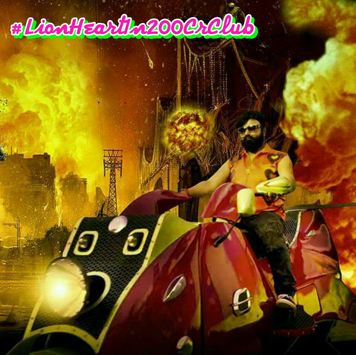 bollywoodnews77's tweet photo. More than #220CollectionOfLionHeart in Just 16 Days Has Created A Many New Records In The Bollywood Industry.. Keep It Up Guys👍 https://t.co/81CkpBtsVy