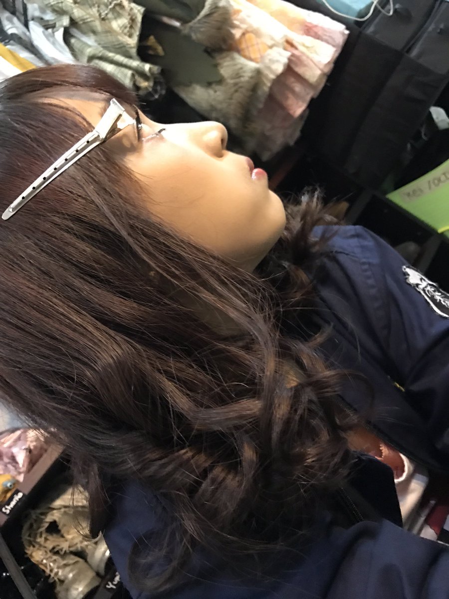 Ayana lagi ngunyah sebelum theater~