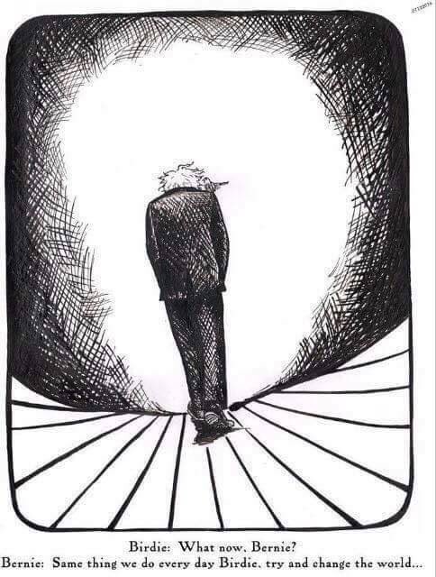 PensiveTM's tweet photo. @melimel521 @davidsirota #Bernicrats #FollowTheIssues, not the party. https://t.co/3lJN682t3r