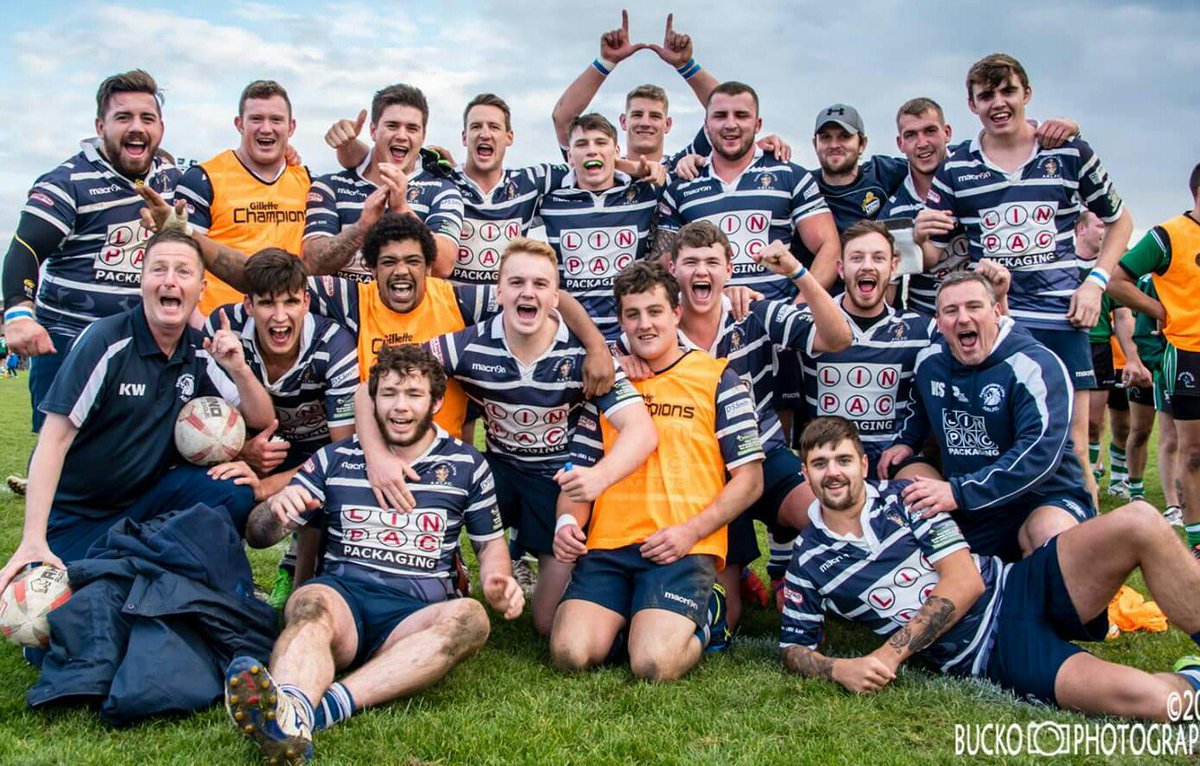 FeathLionsUTL's tweet image. @PandCExpress 
@FeathLionsUTL will now play Skirlaugh Bulls in the Div1 playoff final at Widnes following a 26-18 win over Milford Marlins.