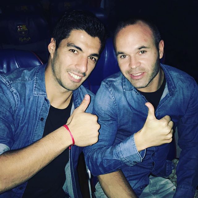 FCBarcelona's tweet image. 📲  Messages of support pour in for injured Andrés Iniesta: ow.ly/1AyA305ry0K