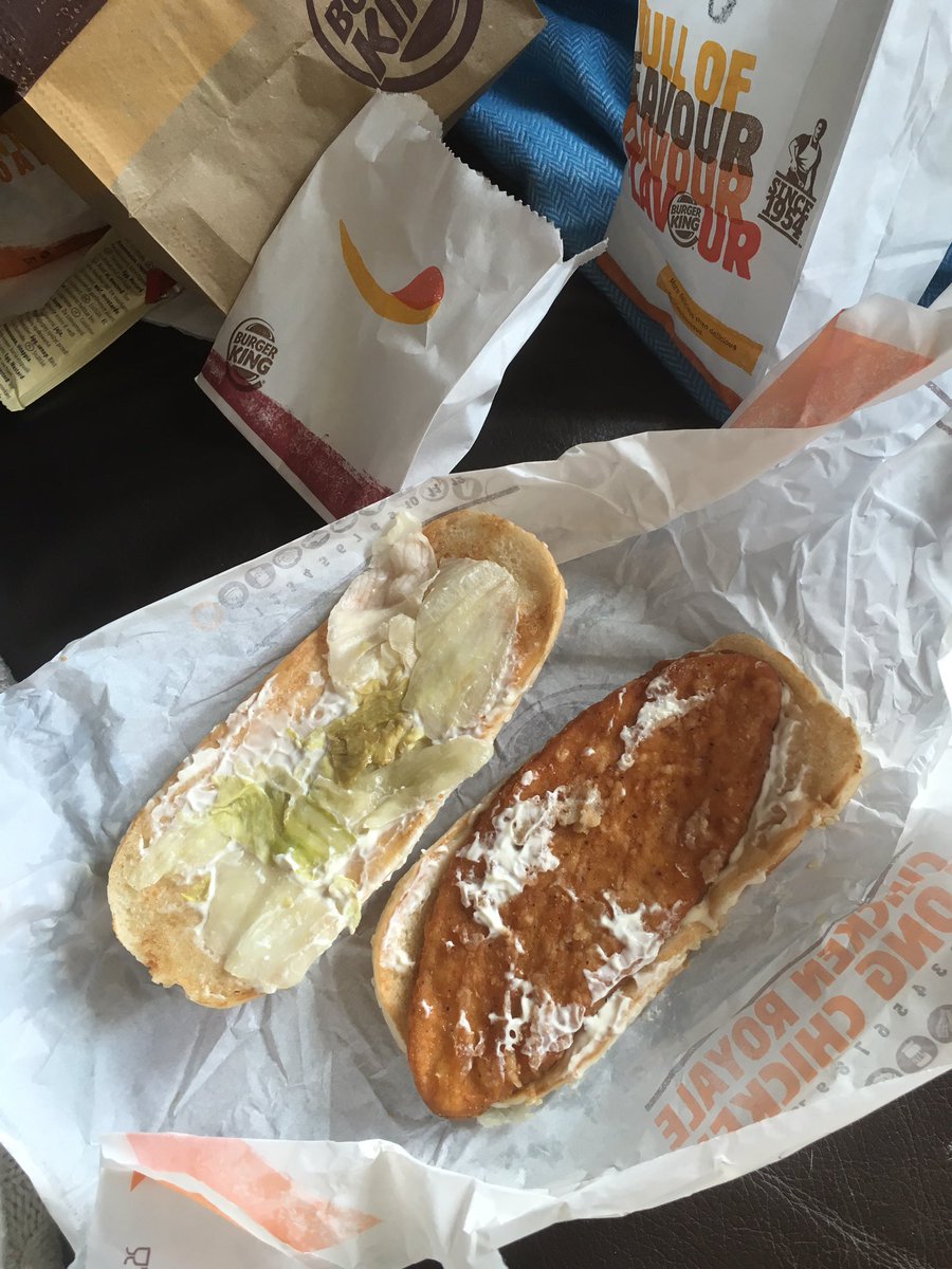 coatsey123's tweet photo. What a disgrace @BurgerKing in Beeston, Leeds. Very poor quality of food. #sortthis https://t.co/66HqLO996d