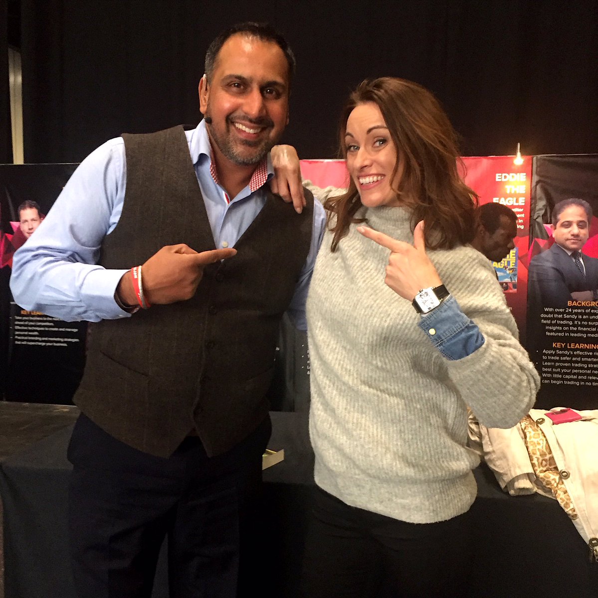 VIPinkStyle's tweet image. With the main man of the event @harrysingha #NACLON @SuccessResUK #eastlondon