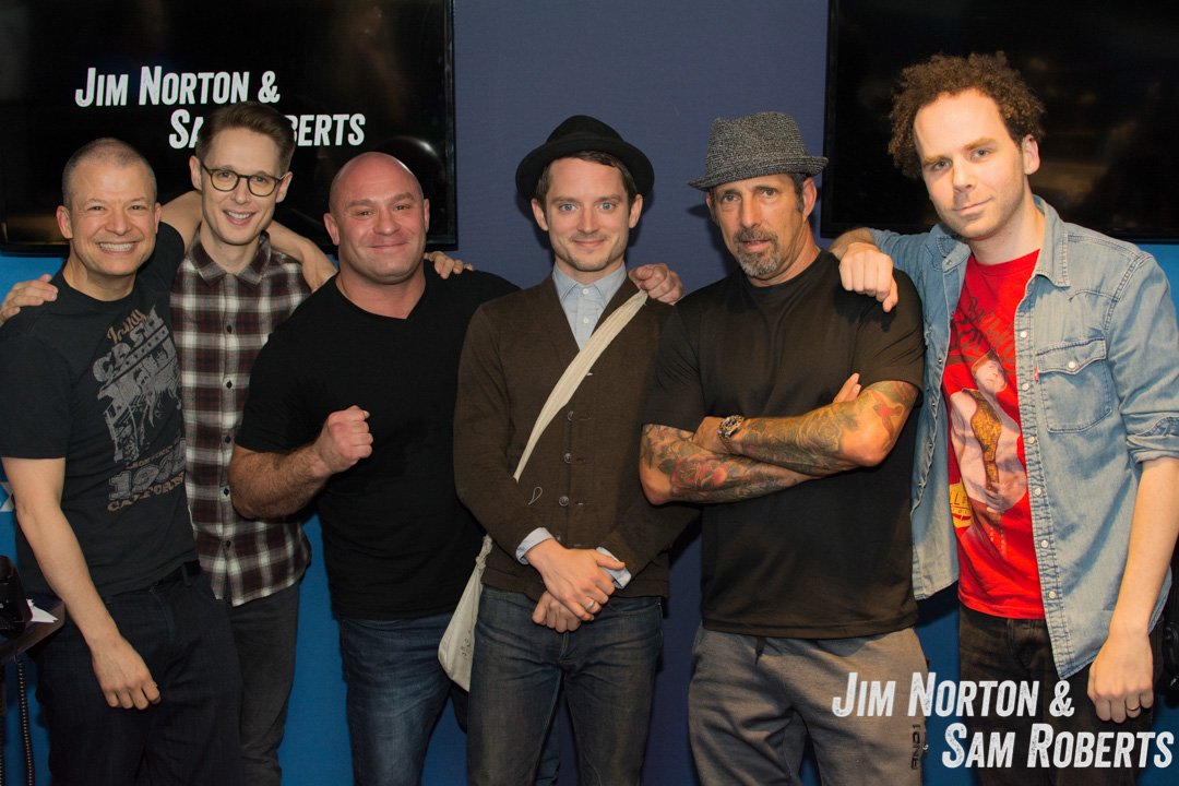 Wake up, make some breakfast and enjoy the #JimAndSam Friday replay w/ <a href="/elijahwood/">Elijah Wood</a> @mrSamuelBarnett <a href="/MattSerraUFC/">Matt Serra</a> and <a href="/RichVos/">RichVos</a>
