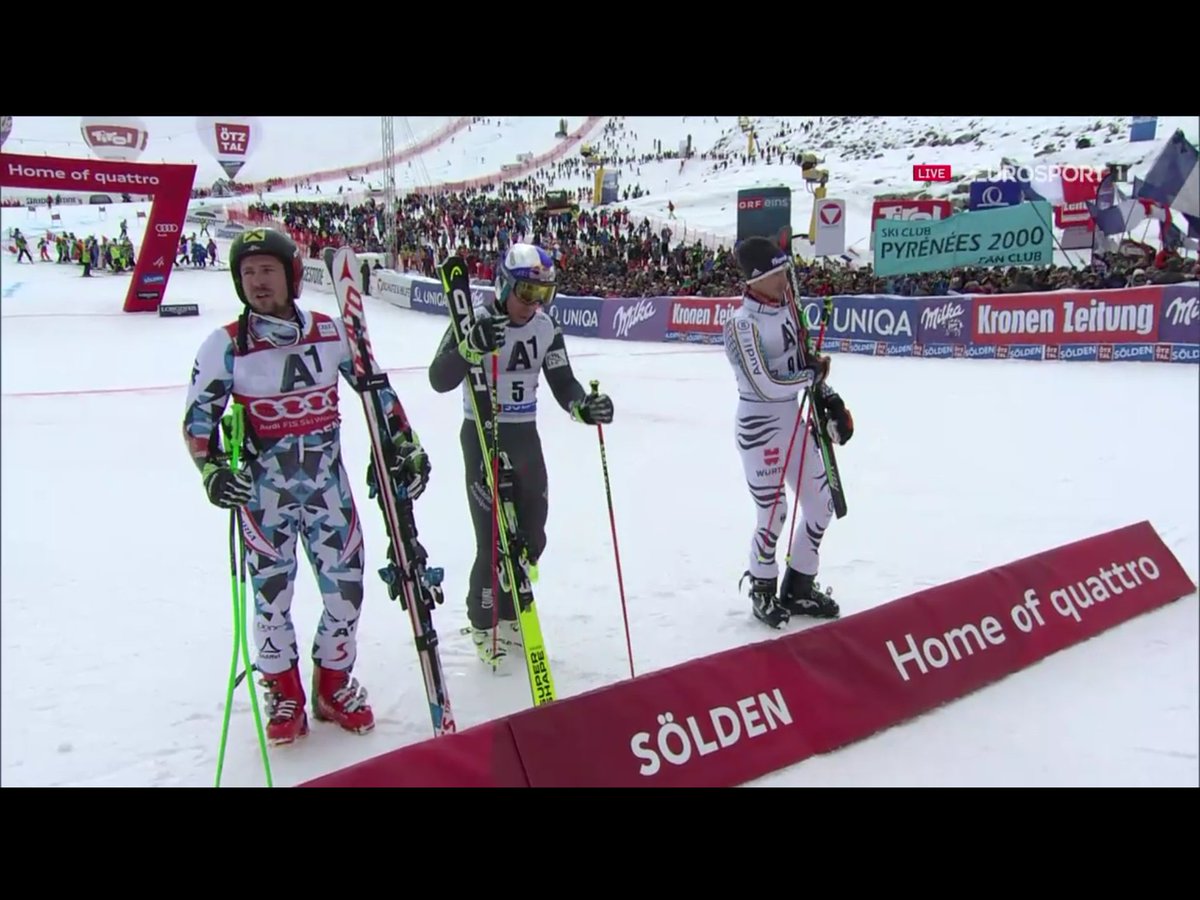 ChaletClub_'s tweet photo. 1e course de la saison et 1e victoire pour Alexis Pinturault qui annonce la couleur à Marcel Hirscher ! La saison est lancée ! #fisalpine https://t.co/oVvrB9JeUg