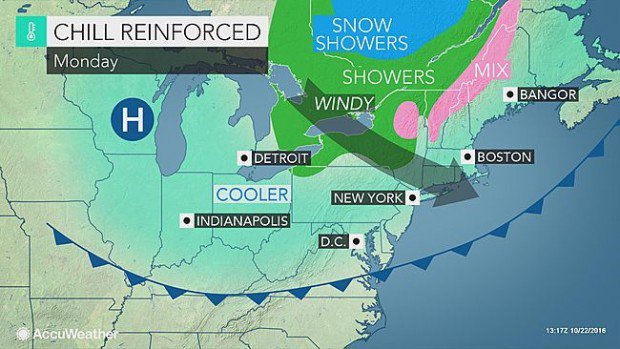 njdotcom's tweet image. Sunday offers reprieve before frosty, windy week dlvr.it/MW5lr2