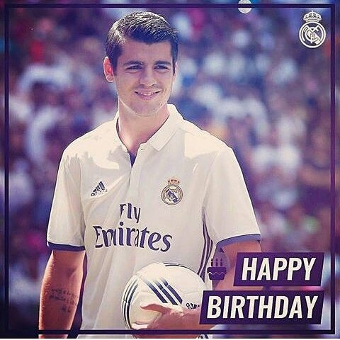 MadridistaTegal's tweet photo. Happy Birthday 24th @AlvaroMorata https://t.co/zQkyZuD4ri