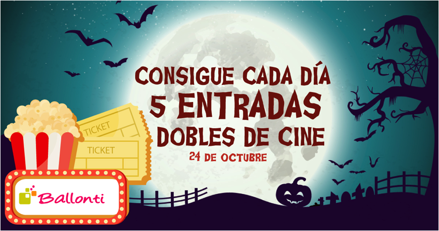 CCBallonti's tweet photo. Sorteo hasta hoy #domingo: Gana 5 entradas dobles para #CinesBallonti
-Haz RT
-Sigue esta cuenta https://t.co/tOpt97G7Ep