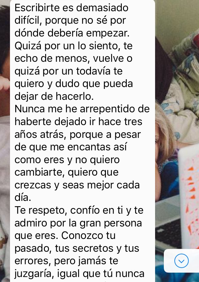 dearIjp's tweet photo. Esto es una de las cosas más bonitas que he leído de verdad :( https://t.co/dGcWBoSVfC