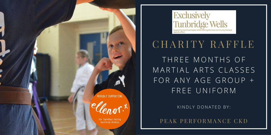 itsllioraa's tweet photo. WIN THREE WHOLE MONTHS MARTIAL ARTS CLASSES + UNIFORM with @ppckd in our charity raffle. Tickets via https://t.co/7KhQSEpHNF #TunbridgeWells https://t.co/gS4aQW8xOO