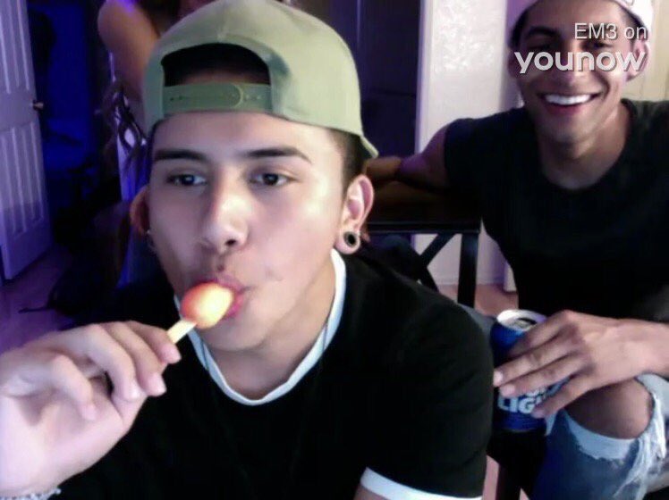 ayexamanda's tweet photo. My favorite thing is seeing @EM3_Music happy and on @YouNow 💞 #FreeEM3 https://t.co/gP8poXKo67