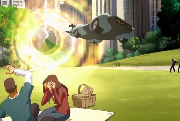 CBNostalgia's tweet photo. Today in #YoungJustice HIstory, the #ForeverPeople arrive on earth to retrieve their "New Genisphere" #KeepBingingYJ https://t.co/K2MVIsbrlz