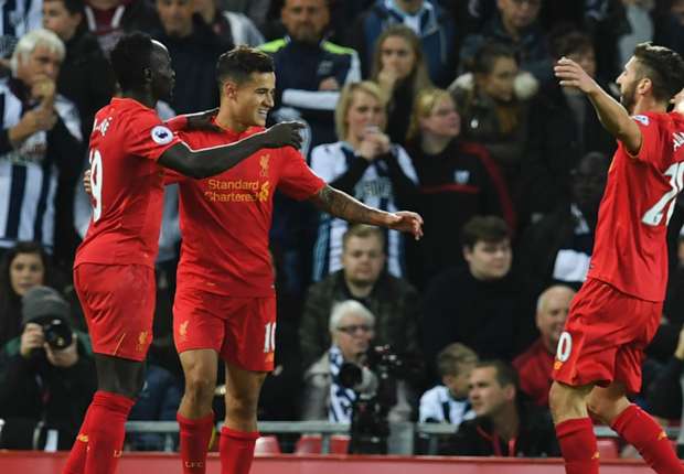 footballplanetc's tweet photo. Goals from Sadio Mane and Philippe Coutinho earned Liverpool a 2-1 success over West Brom at Anfield
via @Goal
#footballplanetcom #liverpool https://t.co/ICBp2y8tSq